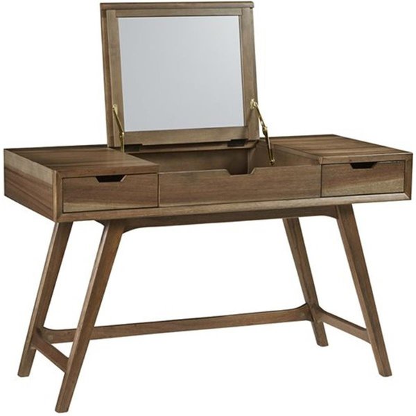 Procomfort Home & Office Desk & Vanity, Caramel PR2637288